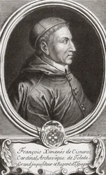 Francisco Jiménez de Cisneros. Porträt