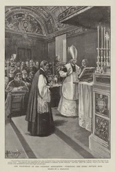 Die Wallfahrt der Katholischen Vereinigung, Teilnahme an der Privatmesse des Papstes