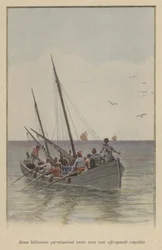 Zwei Schiffe näherten sich mit erschreckender Geschwindigkeit