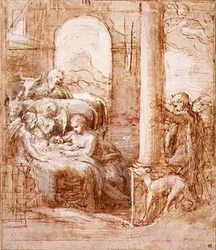 Die Geburt Christi, um 1522