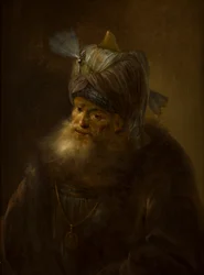 Porträt eines Mannes mit Turban