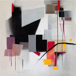 Moderne Eleganz in abstrakter Form