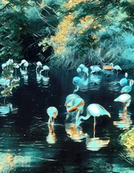 Flamingos