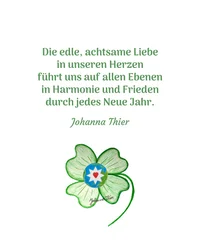 Ein Glücksbringer für alle Menschen dieser Welt - Version 1