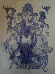 Ganesha reitet Vahana