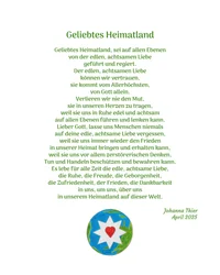 Geliebtes Heimatland