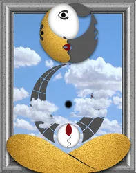 Vor-Bild (III) (aus der Serie: Prinz Vogelfrei)