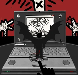 Der Antichrist (II) (aus der Serie: Windows)