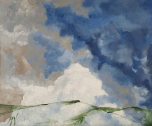 Hügel in Transparenz