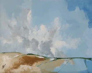 Wolken am Boden gebunden
