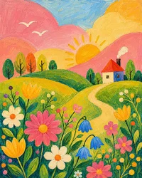 Sommertraum auf dem Land