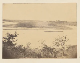 Blick auf den Appomattox River, von Point of Rocks
