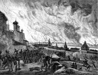 Moskau in Flammen, 15. September 1812, 1882-1884