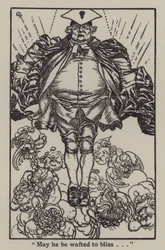 Illustration für Die Essays von Elia von Charles Lamb (Lithographie)