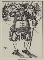 Illustration für The Essays of Elia von Charles Lamb (Lithografie)