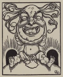 Illustration für The Essays of Elia von Charles Lamb (Lithografie)