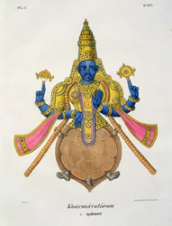 Kurma, graviert von de Marlet