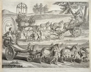 Der Wagen des Apollo, 1764