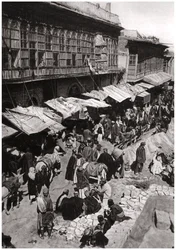 Der Scheich Gazal Markt in Ashar, Basra, Irak, 1925