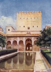 Die Alhambra, Turm von Comares