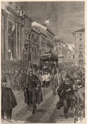 Verdi, Giuseppe: Trauerzug, Mailand, 26. Februar 1901