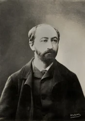 Porträt des Schriftstellers Eugene Muntz