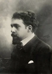 Porträt des französischen Komponisten Reynaldo Hahn