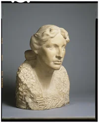 Porträtbüste von Anna Hyatt Vaughan