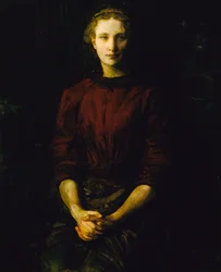 Porträt einer Dame Mrs. William B. Cabot, 1900-1902