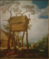 Landschaft mit Tobias und dem Engel