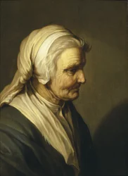 Alte Frau, 1635