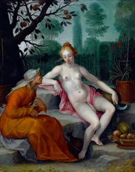 Vertumnus und Pomona