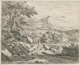 Weg entlang der Felsen Landschaften (Serientitel)