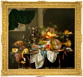 Bankett Stillleben, ca. 1653 - 55
