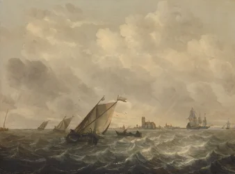Flussansicht, um 1643-1650