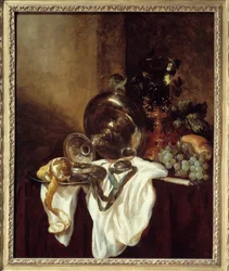 Silberpokal, Gemälde von Abraham Van Beyeren