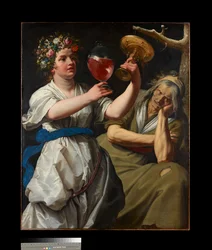 Allegorie der Freude und Melancholie, 1628