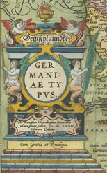 Kartusche mit integrierten Skalen, 1608