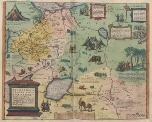 Karte von Russland Aus: Theatrum Orbis Terrarum, 1573