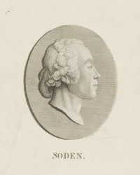 Friedrich Julius Heinrich Graf von Soden auf Sassanfahrt, 1800