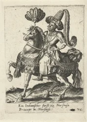 Indischer Fürst zu Pferd