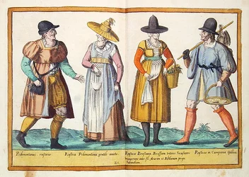 Kostüme des 16. Jahrhunderts aus 