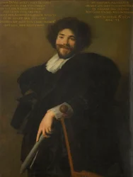 Porträt von Simon de Vos 1603-1676, 1635