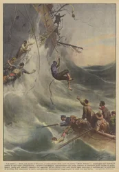 - Ich bleibe! - sagte der Kapitän des Frachtschiffs Monte Nevoso mit italienischem Geist?