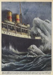 Gegen einen Eisberg
