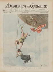 Spannendes Luftabenteuer, die Rettung einer jungen Frau in 300 Metern Höhe