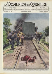 Der Zug auf der Strecke Cremona-Mantua wurde nach dem Überfahren eines Mädchens schnell gestoppt