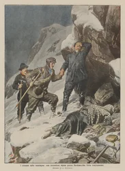 Die Dramen der Berge, ein tragisch endender alpiner Aufstieg bei Bardonecchia