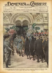 Die feierlichen Beerdigungen der ehemaligen Herrscherin von Montenegro