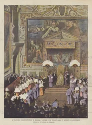 Das Letzte Konsistorium In Rom, Leo XIII. Proklamiert Die Neuen Kardinäle